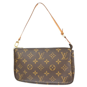 Louis Vuitton Pochette Accessoires  Canvas Clutch Bag