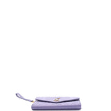 Classic Monogram Envelope Wristlet Clutch Mixed Matelasse Leather