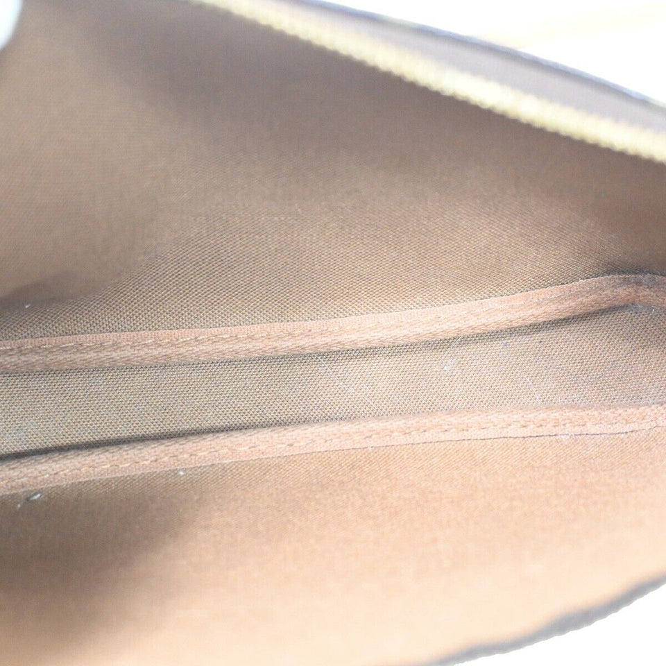 Louis Vuitton Pochette Accessoires  Canvas Clutch Bag