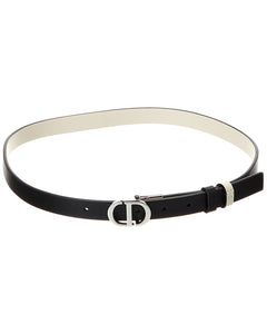 Dior Montaigne Reversible Leather Belt
