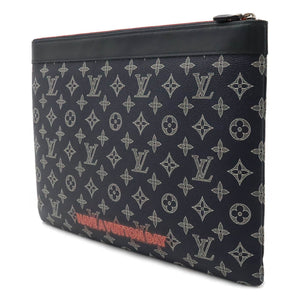 Louis Vuitton Apollo Pochette  Canvas Clutch Bag