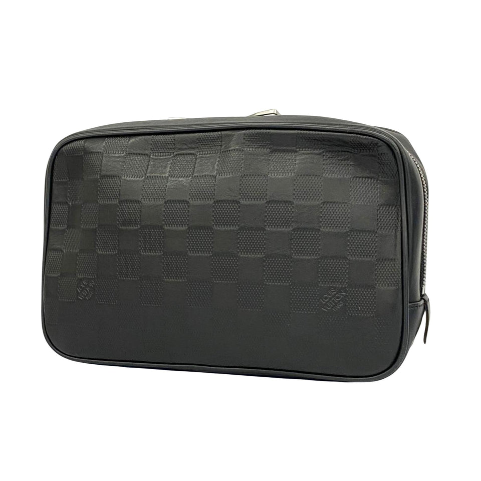 Louis Vuitton Poche Toilette  Canvas Clutch Bag