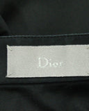 Dior Two Tone Buttondown Shirt in Black Cotton