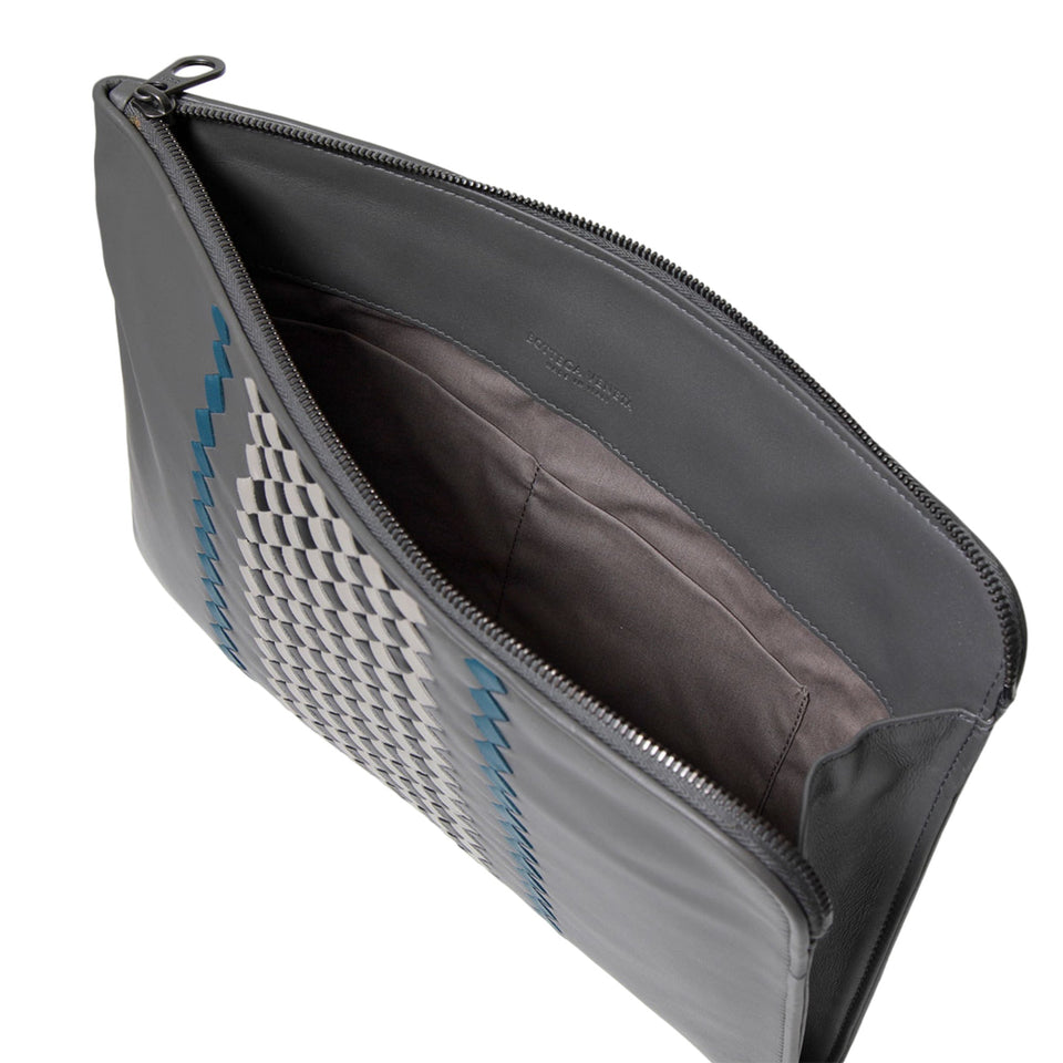 Bottega Veneta Men's Intrecciato Leather Clutch Bag