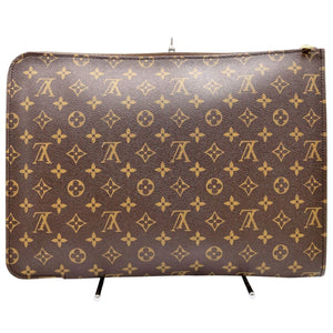 Louis Vuitton Poche Document  Canvas Clutch Bag