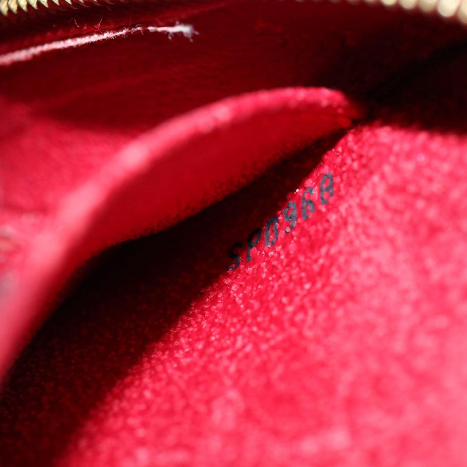 Louis Vuitton Dauphine  Leather Clutch Bag