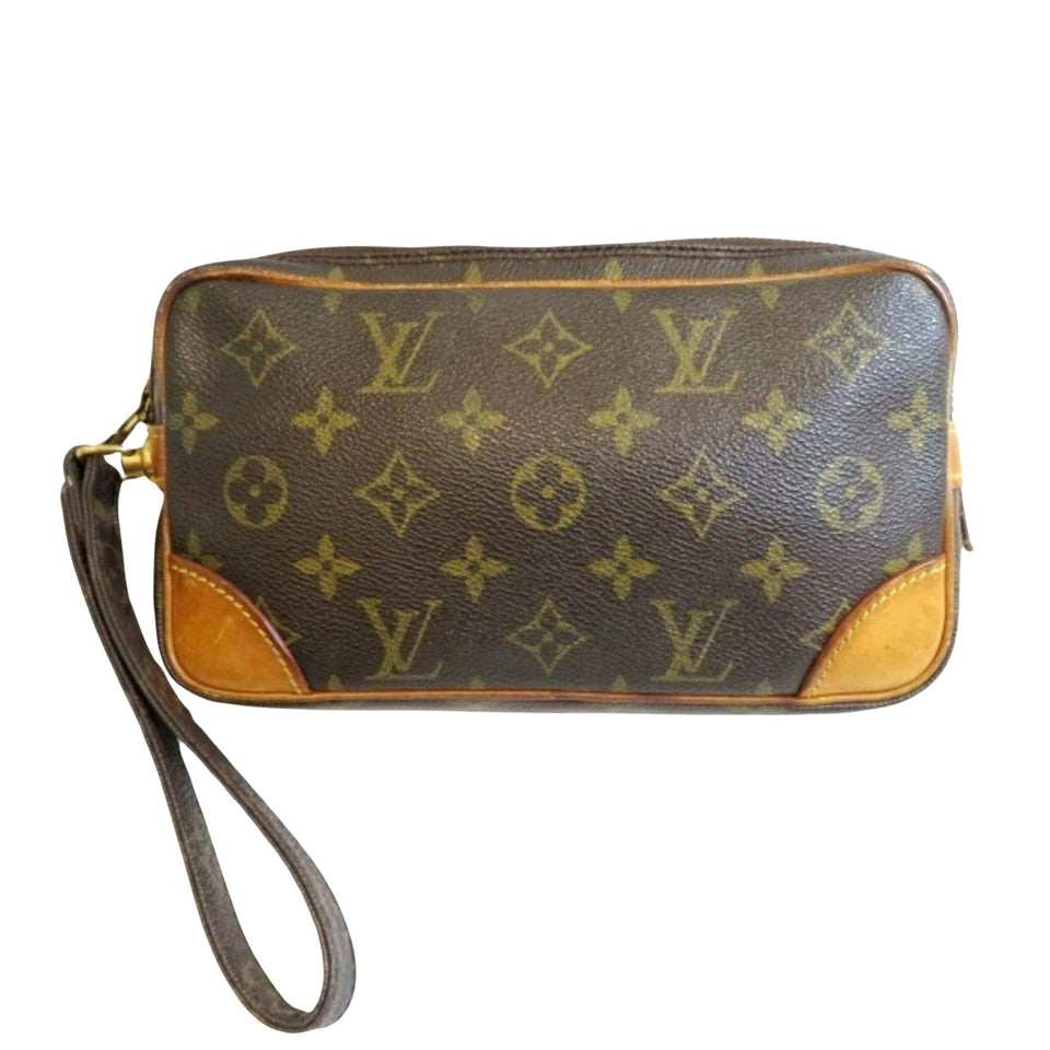 Louis Vuitton Marly  Canvas Clutch Bag