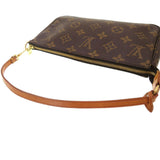 Louis Vuitton Pochette Accessoires  Canvas Clutch Bag