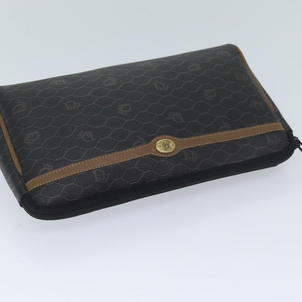 Dior Honeycomb  Canvas Clutch Bag