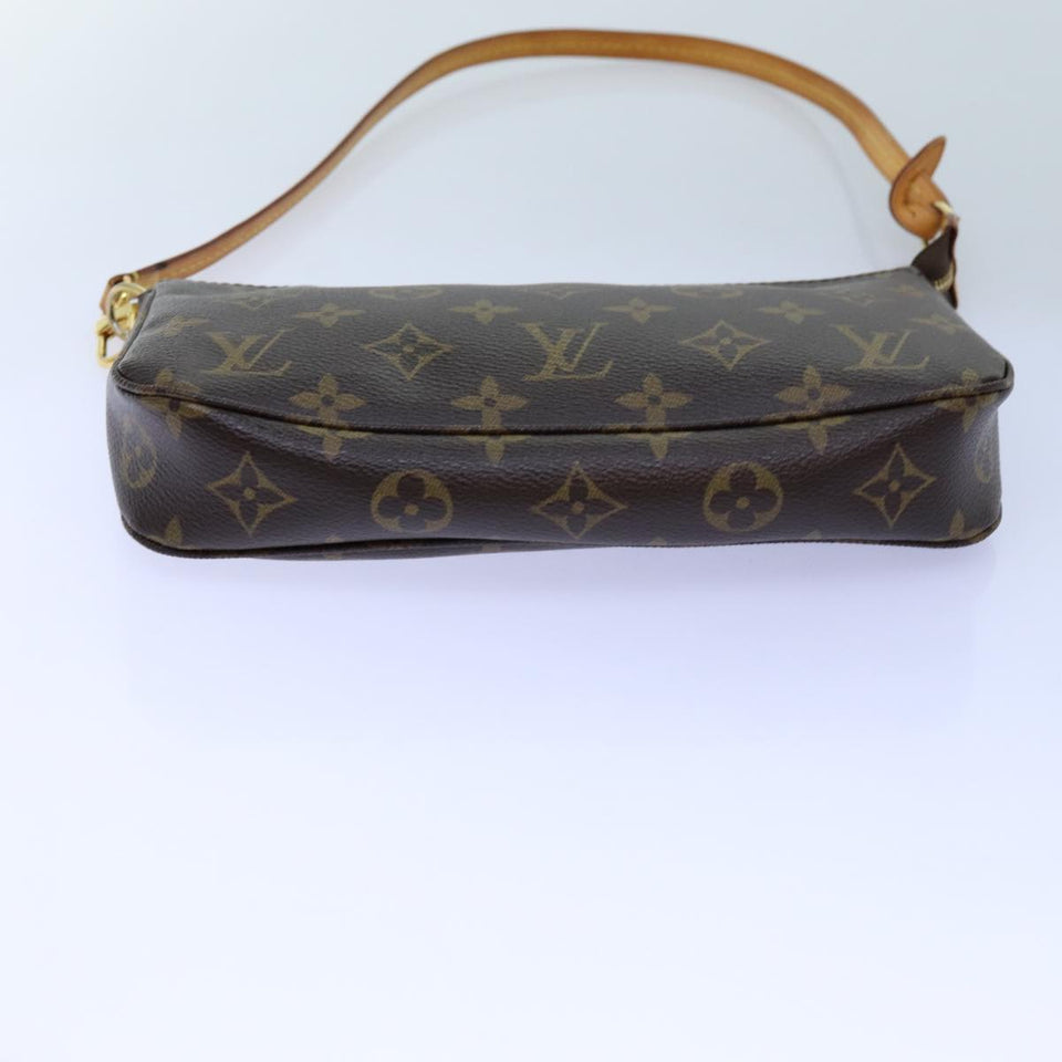 Louis Vuitton Pochette Accessoire  Canvas Clutch Bag