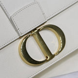 Christian Dior 30 MONTAIGNE BAG Latte Box Calfskin