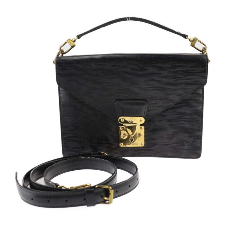 Louis Vuitton Sellier  Leather Clutch Bag