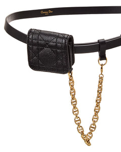 Dior Caro Leather Belt