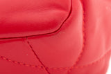 Chanel 19 Red Leather 2022 Handbag