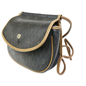 Dior Honeycomb  Canvas Shoulder Bag