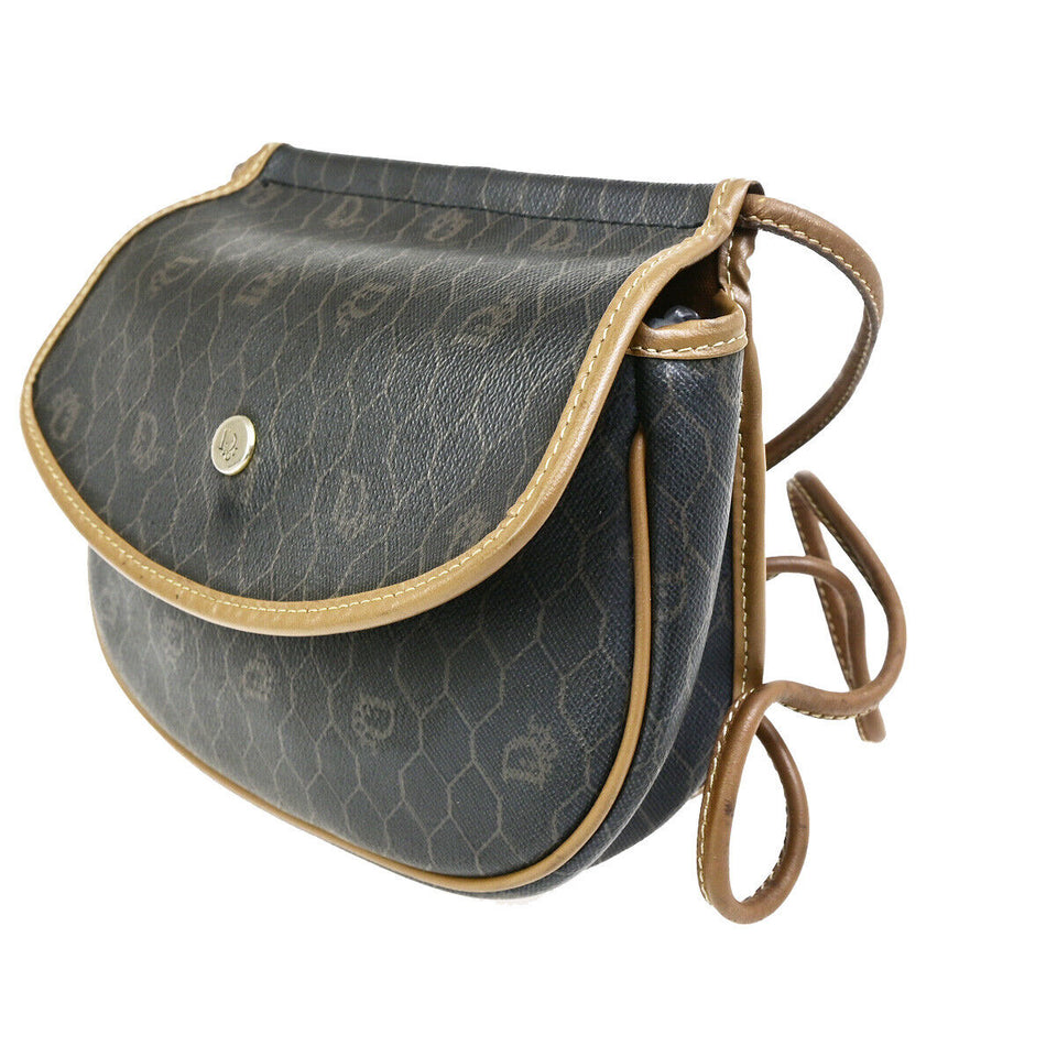 Dior Honeycomb  Canvas Shoulder Bag