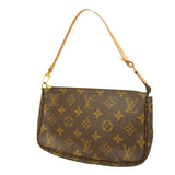 Louis Vuitton Pochette Accessoires  Canvas Clutch Bag