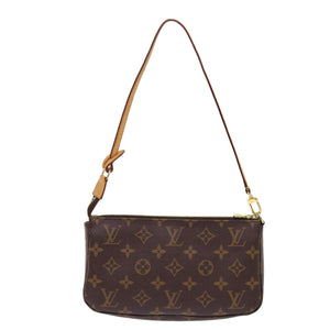 Louis Vuitton Pochette Accessoires  Canvas Clutch Bag