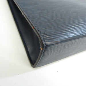 Louis Vuitton Poche Toilette  Leather Clutch Bag