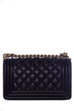 Chanel Black Small Boy Bag GHW Handbag