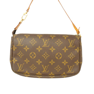 Louis Vuitton Pochette Accessoires  Canvas Clutch Bag