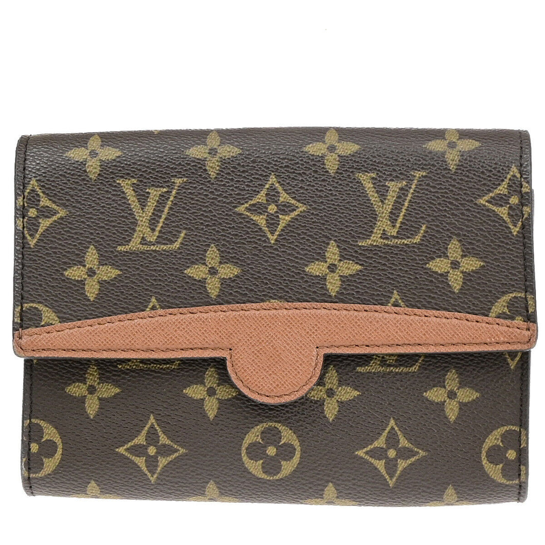 Louis Vuitton Arche  Canvas Clutch Bag