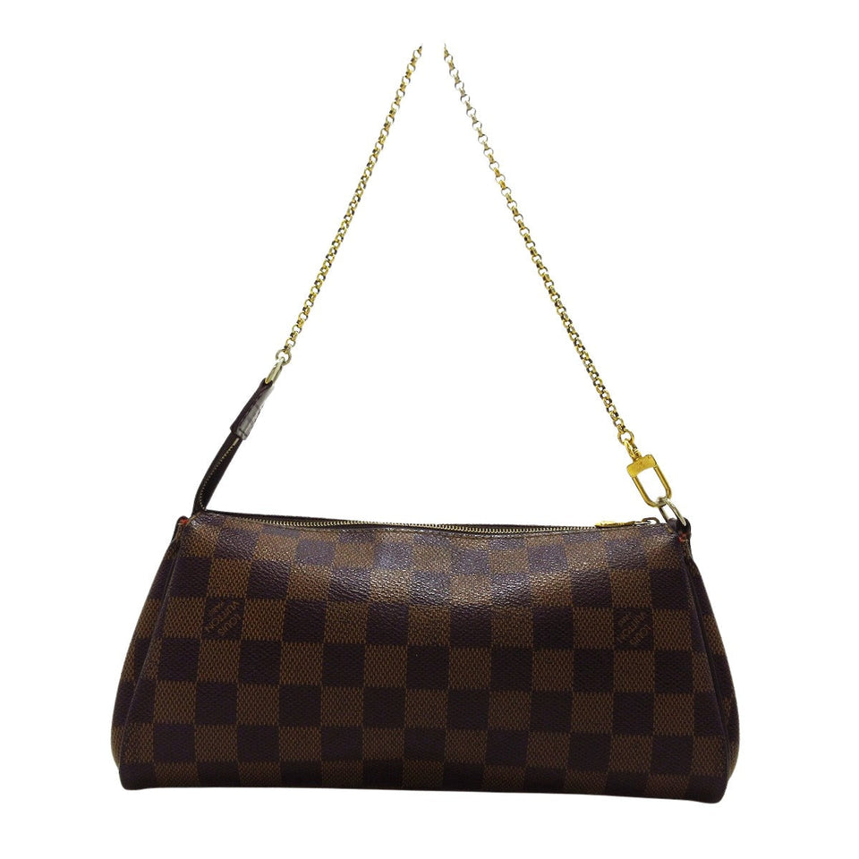Louis Vuitton Eva  Canvas Clutch Bag
