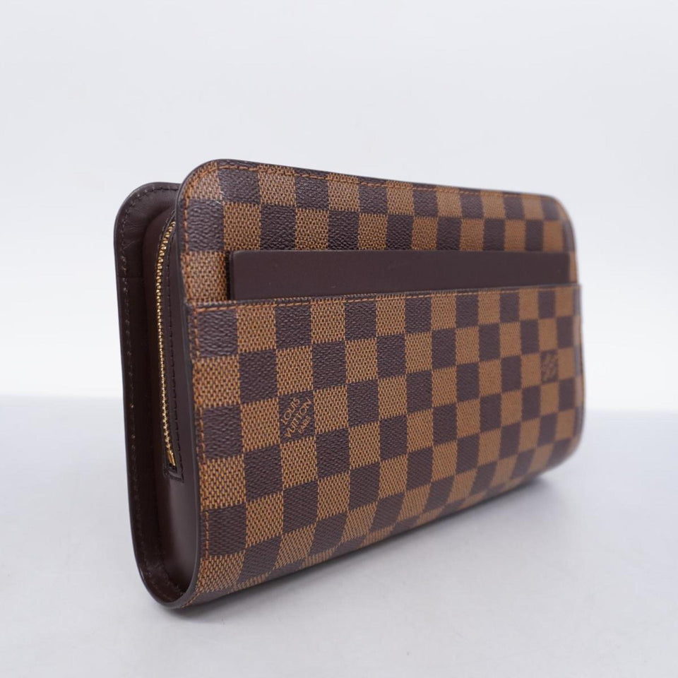 Louis Vuitton Saint Louis  Canvas Clutch Bag
