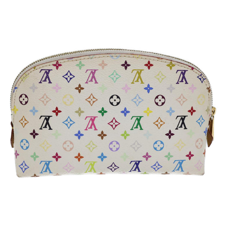 Louis Vuitton Cosmetic Pouch  Canvas Clutch Bag