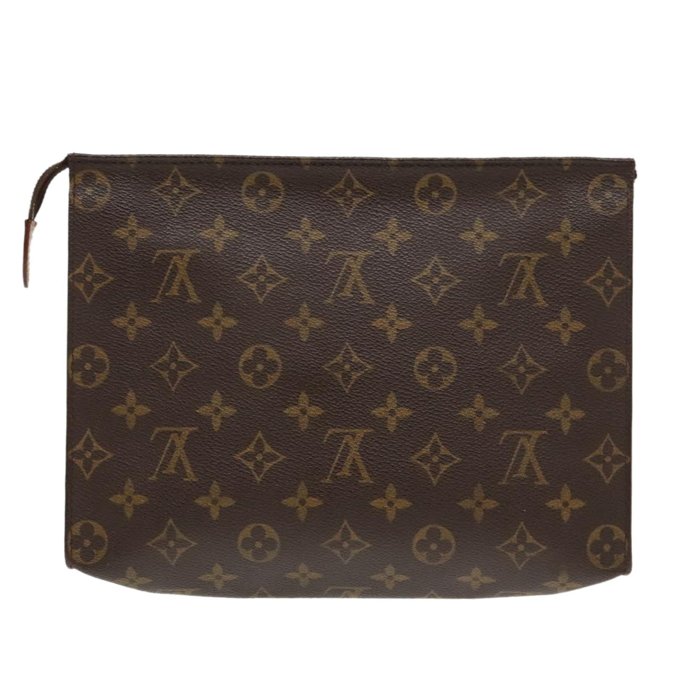 Louis Vuitton Poche Toilette  Canvas Clutch Bag