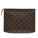 Louis Vuitton Poche Toilette  Canvas Clutch Bag