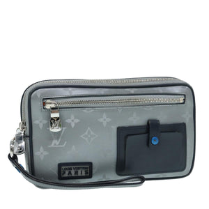 Louis Vuitton Satellite  Synthetic Clutch Bag