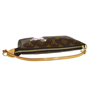 Louis Vuitton Pochette Accessoires  Canvas Clutch Bag