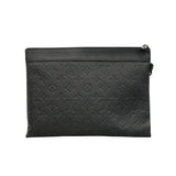 Louis Vuitton Pochette To-Go  Leather Clutch Bag