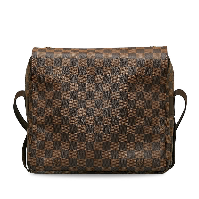 Louis Vuitton Damiere Naviglio N45255 Brown PVC Leather Lady Louis Vuitton