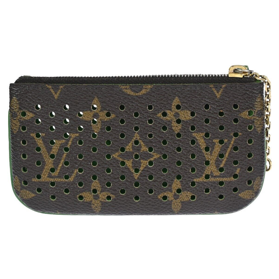 Louis Vuitton Pochette Clés  Canvas Clutch Bag
