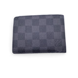 LOUIS VUITTON Damier Graphite Trunks And Locks Multiple Bifold Wallet