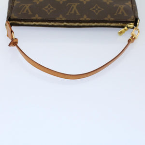 Louis Vuitton Pochette Accessoire  Canvas Clutch Bag