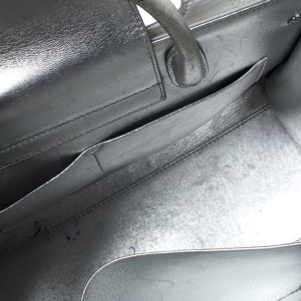 Dior Metallic  Leather Medium Diorever Bag