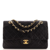 CHANEL Vintage Classic Double Flap Bag Quilted Lambskin Medium