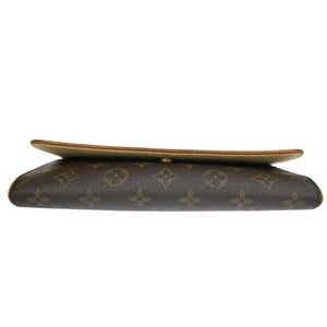 Louis Vuitton Pochette Twin Gm  Canvas Clutch Bag