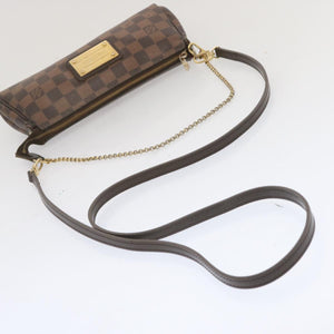 Louis Vuitton Eva  Canvas Clutch Bag
