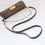 Louis Vuitton Eva  Canvas Clutch Bag