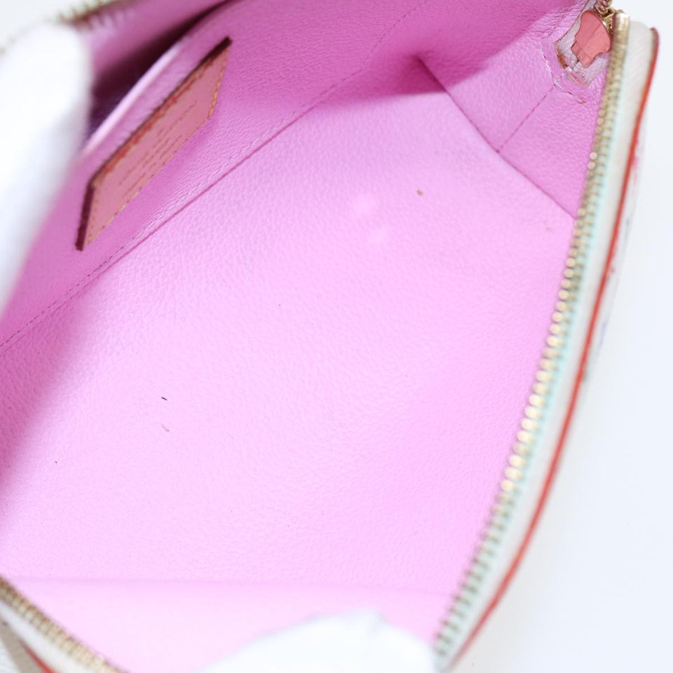 Louis Vuitton Cosmetic Pouch  Canvas Clutch Bag