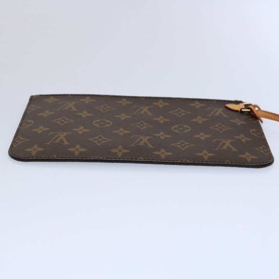 Louis Vuitton Neverfull  Canvas Clutch Bag