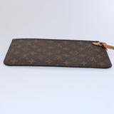 Louis Vuitton Neverfull  Canvas Clutch Bag