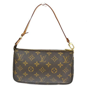 Louis Vuitton Pochette Accessoires  Canvas Clutch Bag
