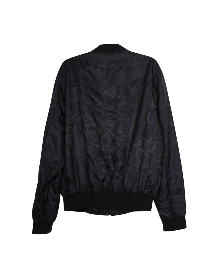 Dior Bomber Jacket in Black Polyamide
