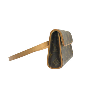 Louis Vuitton Florentine  Canvas Clutch Bag