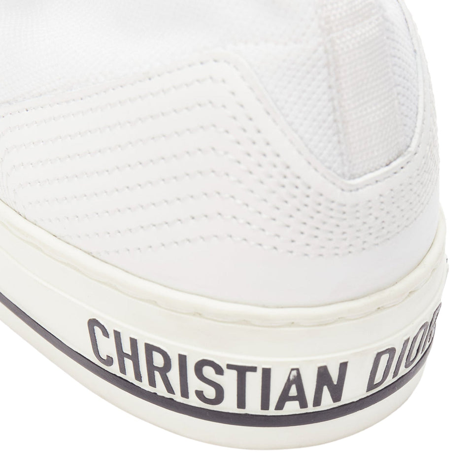 Christian Dior Walk'N'Dior sock knit logo lace high top sneakers